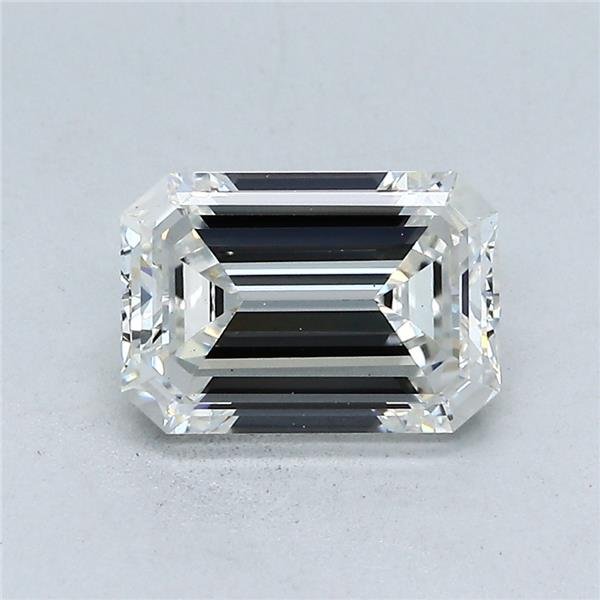 2.05ct F VS1 Very Good Cut Emerald Lab Grown Diamond