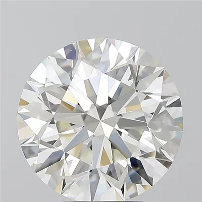 4.27ct J VVS2 Excellent Cut Round Diamond