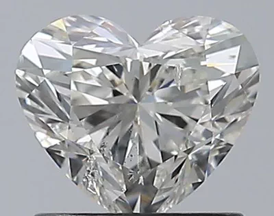 0.97ct G SI2 Rare Carat Ideal Cut Heart Diamond