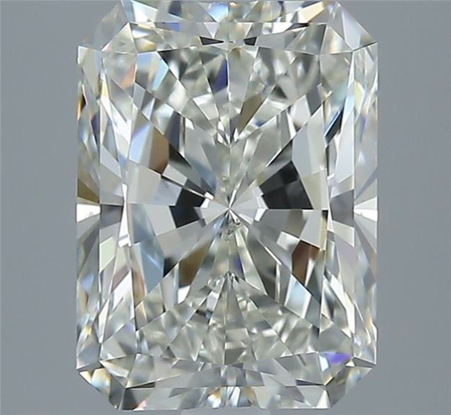 2.51ct J VS2 Rare Carat Ideal Cut Radiant Diamond