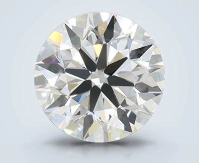 0.61ct D FL Rare Carat Ideal Cut Round Lab Grown Diamond
