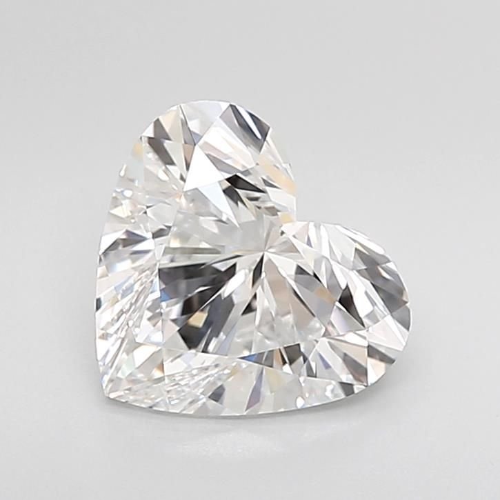 2.50ct D VVS1 Rare Carat Ideal Cut Heart Lab Grown Diamond
