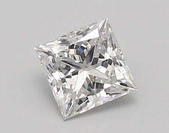 0.86ct E VVS2 Rare Carat Ideal Cut Princess Lab Grown Diamond
