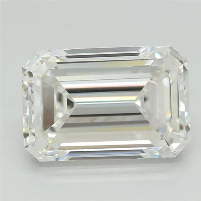 2.51ct E VS1 Rare Carat Ideal Cut Emerald Lab Grown Diamond