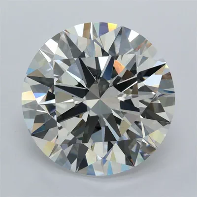 5.01ct E VS1 Rare Carat Ideal Cut Round Lab Grown Diamond