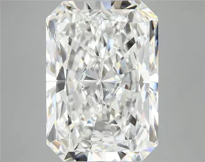 10.26ct F VVS2 Rare Carat Ideal Cut Radiant Lab Grown Diamond