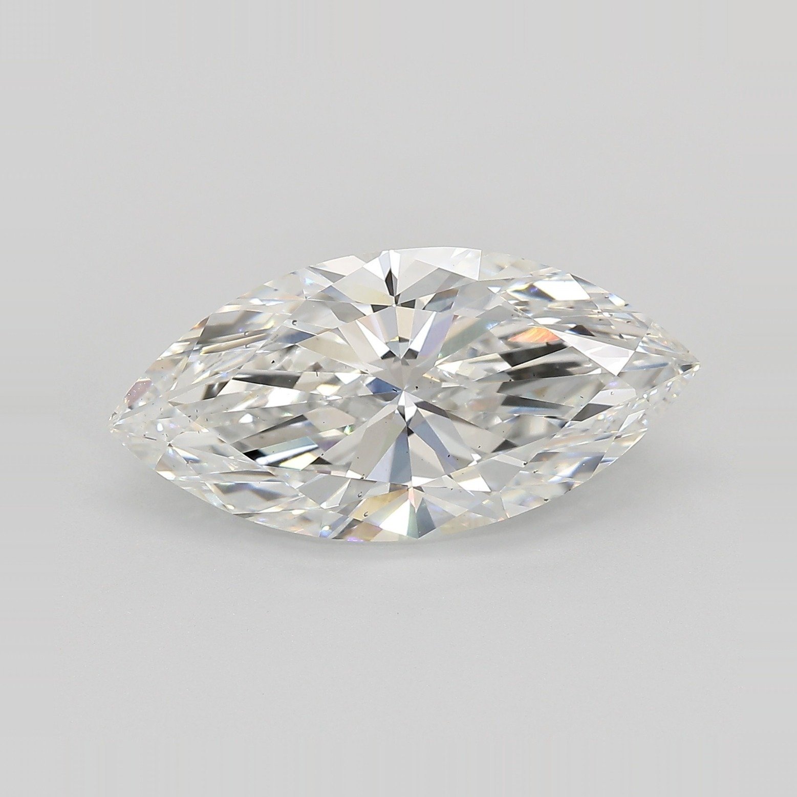 6.03ct F VS2 Rare Carat Ideal Cut Marquise Lab Grown Diamond