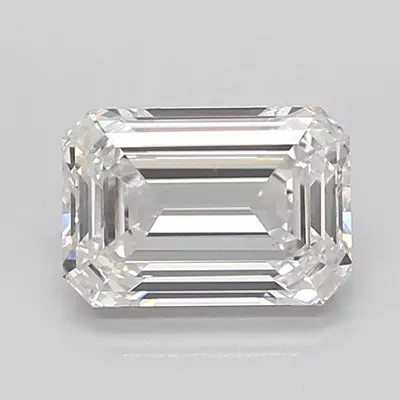 3.09ct E VS1 Excellent Cut Emerald Lab Grown Diamond