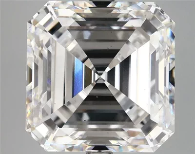 11.80ct E VS2 Excellent Cut Asscher Lab Grown Diamond