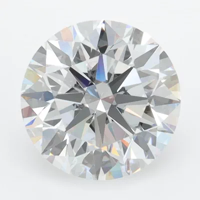 2.37ct D VVS1 Rare Carat Ideal Cut Round Lab Grown Diamond