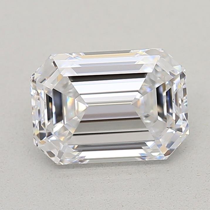 0.95ct D VVS1 Rare Carat Ideal Cut Emerald Lab Grown Diamond