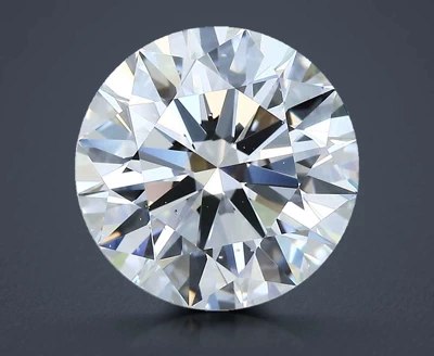 5.31ct G VS2 Rare Carat Ideal Cut Round Diamond