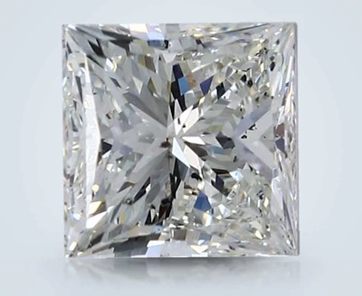 2.31ct J SI2 Very Good Cut Princess Diamond