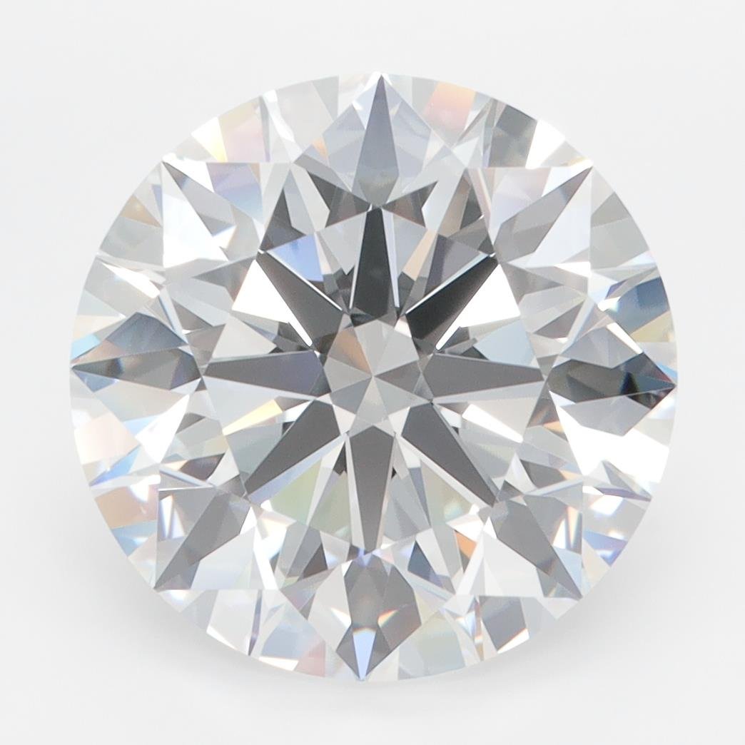 4.00ct D FL Rare Carat Ideal Cut Round Lab Grown Diamond