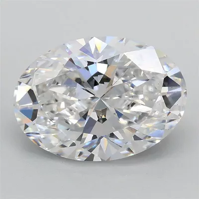 2.59ct D VS2 Rare Carat Ideal Cut Oval Lab Grown Diamond