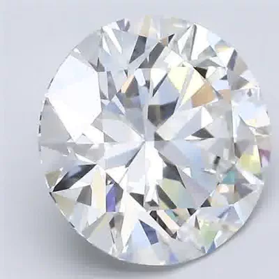 3.27ct G IF Rare Carat Ideal Cut Round Diamond