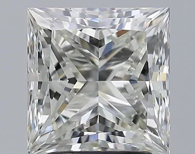 3.00ct K VS2 Rare Carat Ideal Cut Princess Diamond