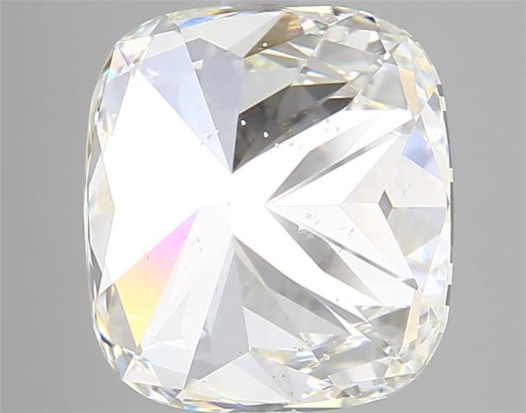 2.71ct I SI1 Rare Carat Ideal Cut Cushion Diamond