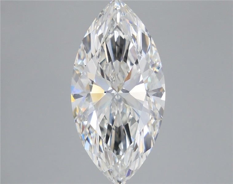 5.59ct F VS1 Rare Carat Ideal Cut Marquise Lab Grown Diamond