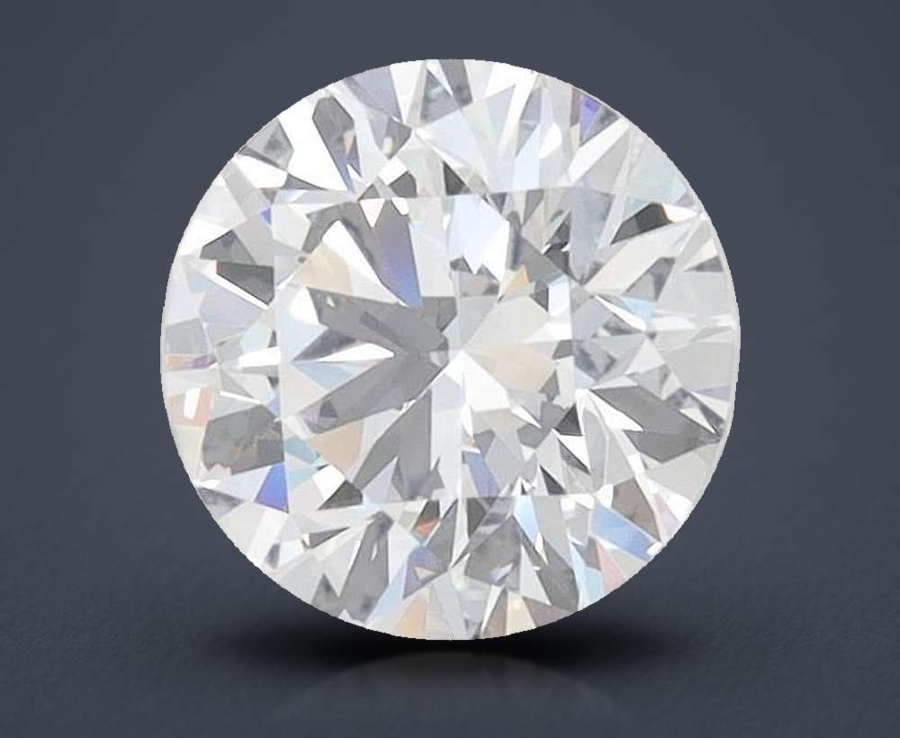 1.51ct D VVS2 Rare Carat Ideal Cut Round Lab Grown Diamond