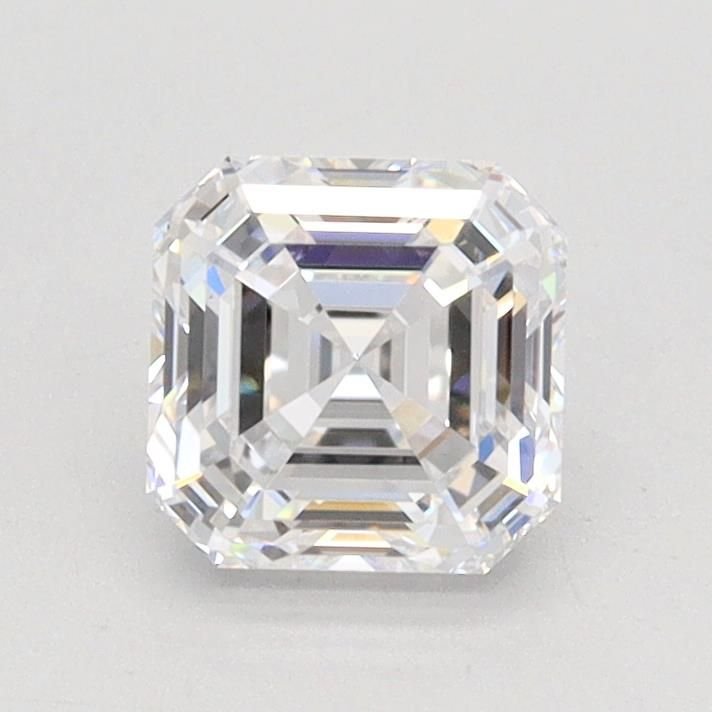 1.08ct D VVS1 Rare Carat Ideal Cut Asscher Lab Grown Diamond