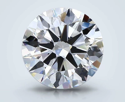 2.58ct H IF Rare Carat Ideal Cut Round Diamond