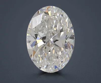 1.03ct D VVS2 Rare Carat Ideal Cut Oval Lab Grown Diamond