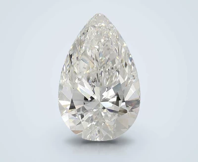5.86ct F VS1 Rare Carat Ideal Cut Pear Lab Grown Diamond