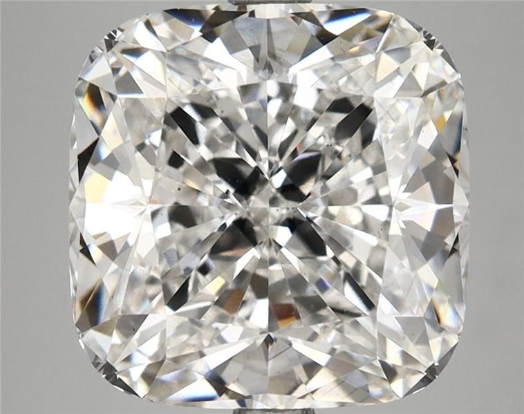 7.75ct F VS2 Rare Carat Ideal Cut Cushion Lab Grown Diamond