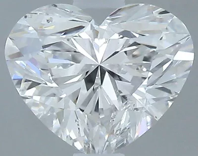 0.61ct D SI1 Rare Carat Ideal Cut Heart Diamond