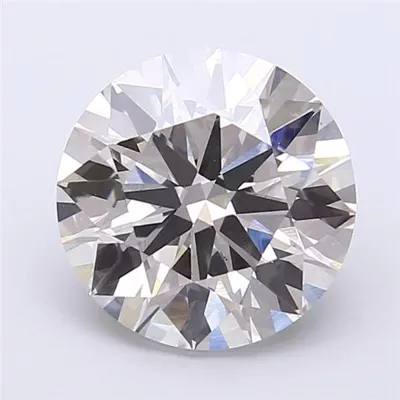 3.28ct G VS2 Excellent Cut Round Lab Grown Diamond