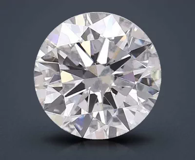 2.55ct F VS1 Excellent Cut Round Lab Grown Diamond