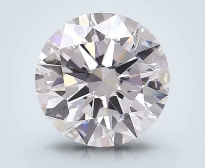 2.55ct F VS1 Excellent Cut Round Lab Grown Diamond