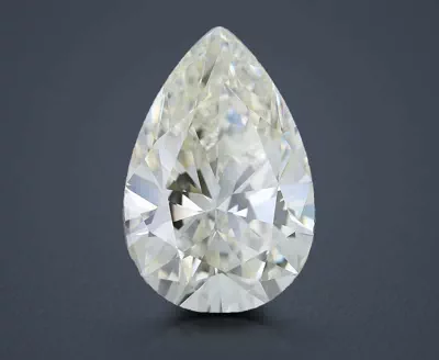 25.77ct J VS1 Very Good Cut Pear Diamond