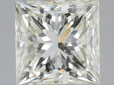 1.55ct J SI1 Rare Carat Ideal Cut Princess Diamond
