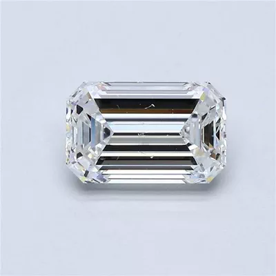 2.03ct E SI1 Excellent Cut Emerald Diamond