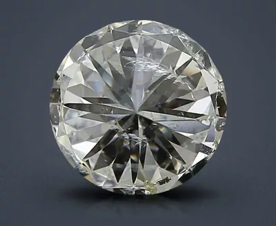 3.00ct K SI2 Rare Carat Ideal Cut Round Diamond