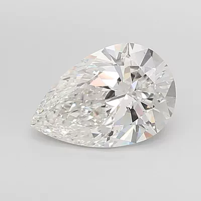 4.01ct G VS2 Rare Carat Ideal Cut Pear Lab Grown Diamond