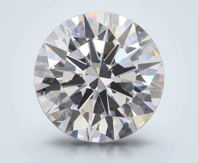 5.02ct F VVS2 Rare Carat Ideal Cut Round Lab Grown Diamond
