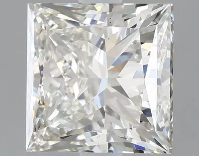 2.54ct H VS1 Rare Carat Ideal Cut Princess Lab Grown Diamond