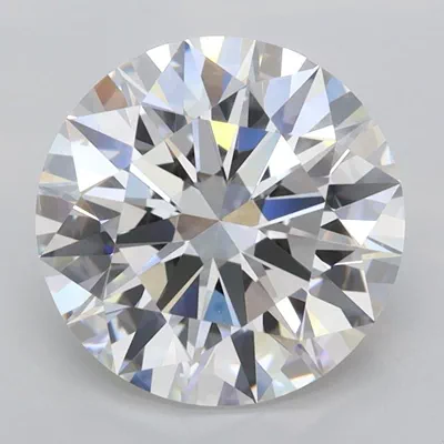 2.72ct E VVS1 Rare Carat Ideal Cut Round Lab Grown Diamond