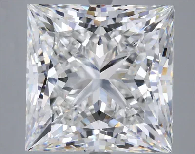 20.21ct F VS1 Rare Carat Ideal Cut Princess Lab Grown Diamond