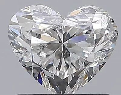 0.96ct F SI2 Rare Carat Ideal Cut Heart Diamond