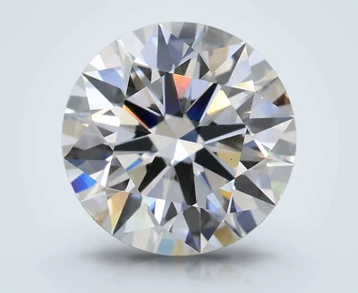3.10ct E VS1 Rare Carat Ideal Cut Round Lab Grown Diamond
