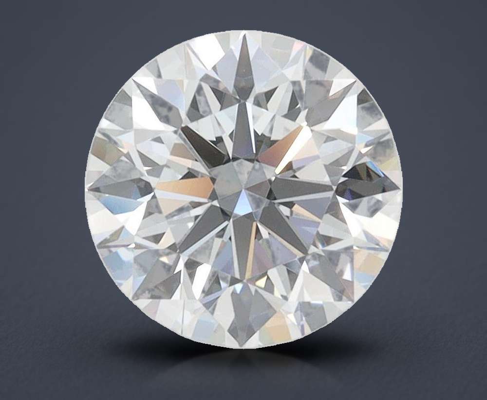 2.10ct E VS1 Rare Carat Ideal Cut Round Lab Grown Diamond