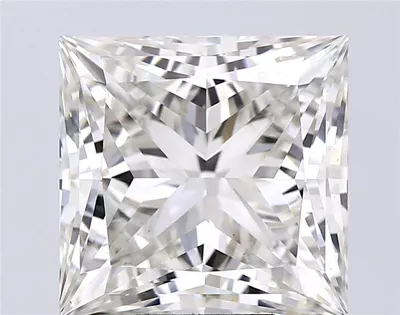 9.11ct H VS1 Rare Carat Ideal Cut Princess Lab Grown Diamond