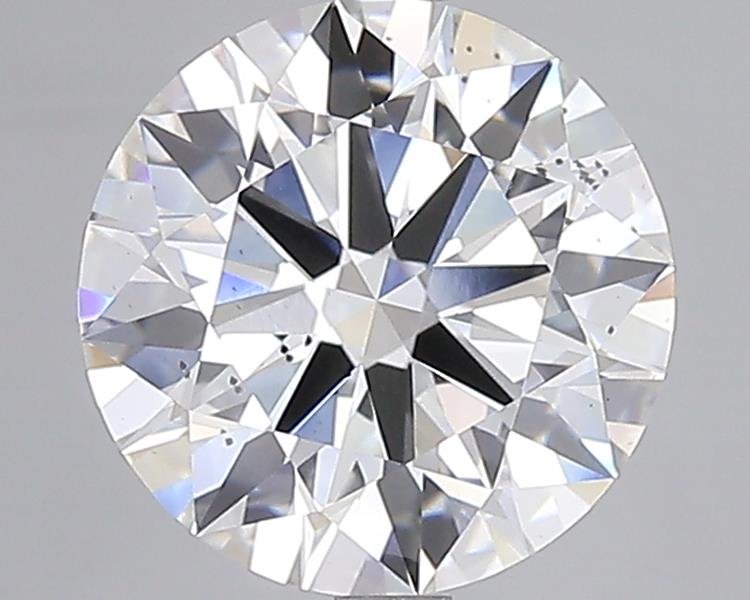 5.07ct F SI1 Ideal Cut Round Lab Grown Diamond