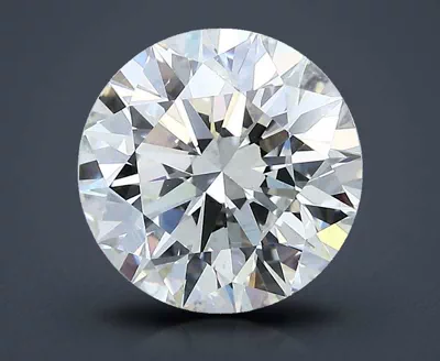 3.02ct H VS2 Rare Carat Ideal Cut Round Diamond