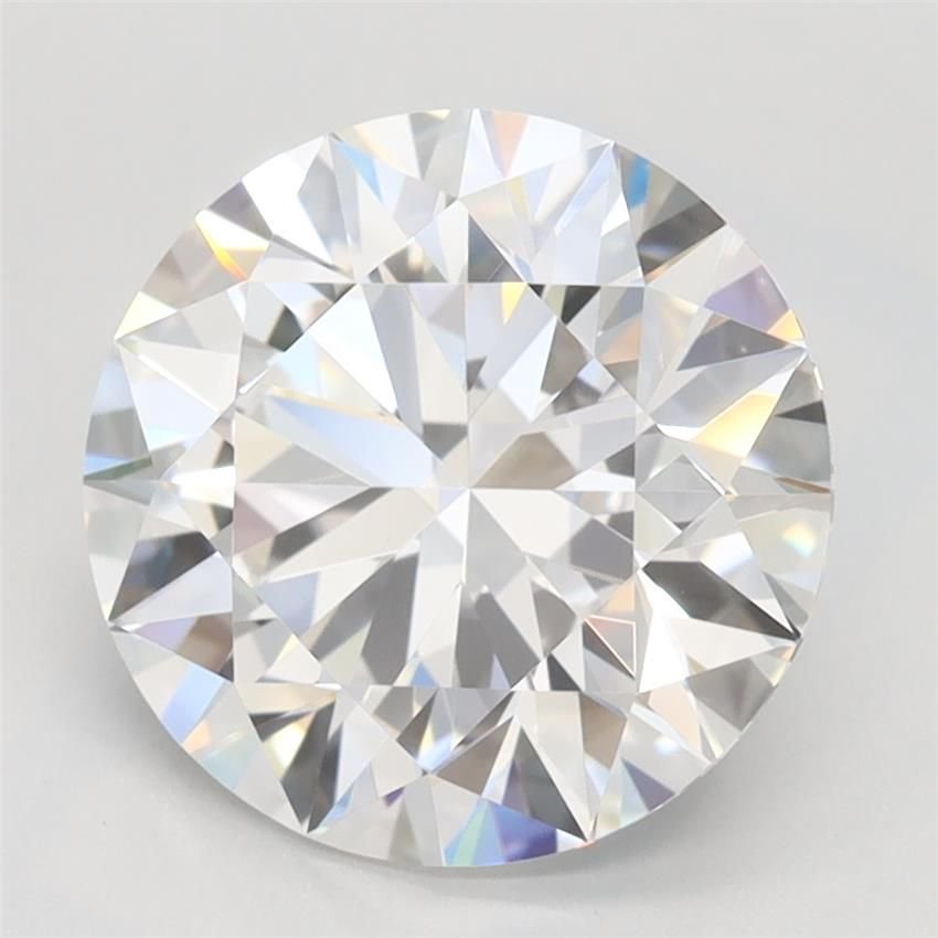 2.85ct D VVS1 Rare Carat Ideal Cut Round Lab Grown Diamond