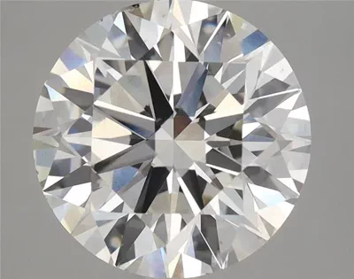 4.96ct H VS2 Rare Carat Ideal Cut Round Lab Grown Diamond